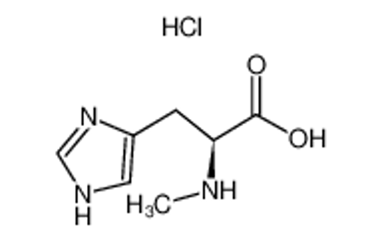 Picture of (2S)-3-(1H-imidazol-5-yl)-2-(methylamino)propanoic acid,hydrochloride