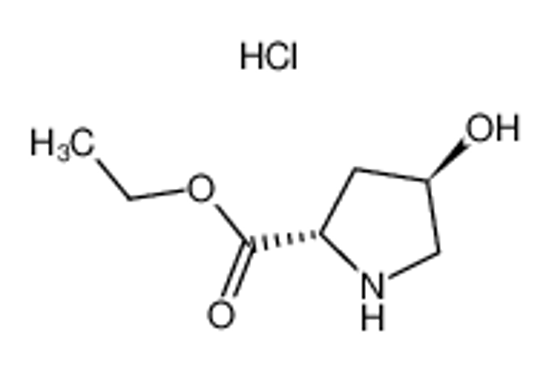 Picture of ethyl (2S,4R)-4-hydroxypyrrolidine-2-carboxylate,hydrochloride