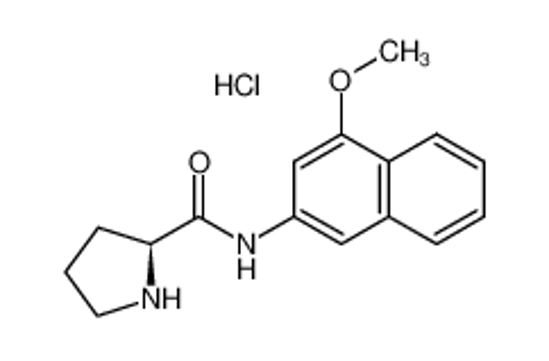 Picture of (2S)-N-(4-methoxynaphthalen-2-yl)pyrrolidine-2-carboxamide,hydrochloride