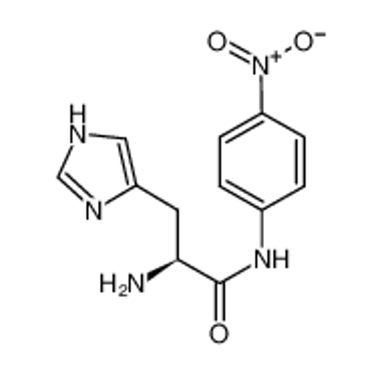 Picture of (2S)-2-amino-3-(1H-imidazol-5-yl)-N-(4-nitrophenyl)propanamide