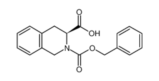 Picture of (3S)-2-Carbobenzoxy-1,2,3,4-tetrahydroisoquinoline-3-carboxylic acid