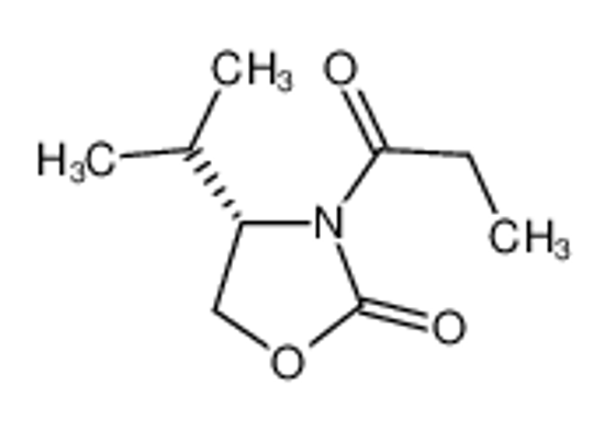 Imagem de (S)-(+)-4-Isopropyl-3-propionyl-2-oxazolidinone