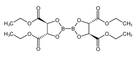 Picture of diethyl (4S,5S)-2-[(4S,5S)-4,5-bis(ethoxycarbonyl)-1,3,2-dioxaborolan-2-yl]-1,3,2-dioxaborolane-4,5-dicarboxylate