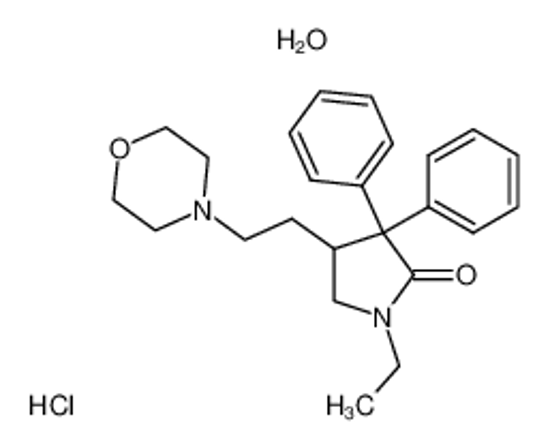 Picture of doxapram hydrochloride monohydrate
