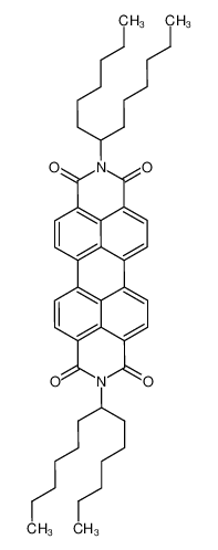 Picture of 2,9-bis-(1-hexylheptyl)anthra[2,1,9-def ,6,5,10-d'e'f']diisoquinoline-1,3,8,10-tetraone