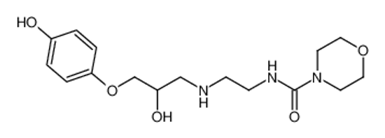 Imagem de (+/-)-N-[2-[[HYDROXY-3-(4-HYDROXY)PROPYL]AMINO]ETHYL-4-MORPHOLINECARBOXAMIDE HEMIFUMARATE SALT