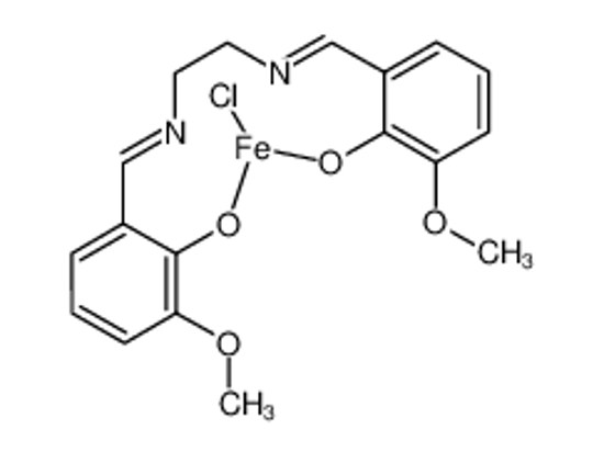 Picture of IRON, CHLORO[[2,2'-[1,2-ETHANEDIYLBIS[(NITRILO-KN)METHYLIDYNE]]BIS[6-METHOXYPHENOLATO-KO]](2-)]-, (SP-5-13)-
