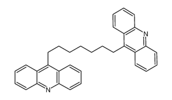 Imagem de 9-(7-acridin-9-ylheptyl)acridine