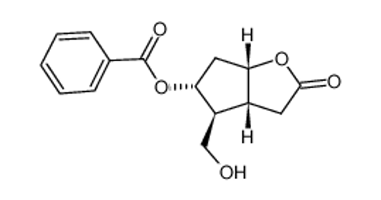 Picture of (3aR,4S,5R,6aS)-(-)-5-(Benzoyloxy)-hexahydro-4(-hydroxymethyl)-2H-cyclopenta[b]furan-2-one