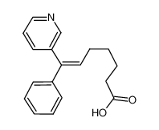 Picture of (E)-7-phenyl-7-pyridin-3-ylhept-6-enoic acid