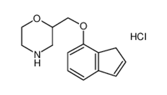 Picture of 2-(((1H-Inden-7-yl)oxy)methyl)morpholine hydrochloride