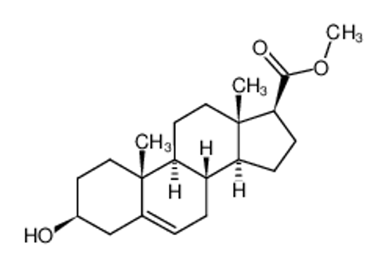 Picture of (3S,8S,9S,10R,13S,14S,17S)-3-HYDROXY-10,13-DIMETHYL-2,3,4,7,8,9,10,11,12,13,14,15,16,17-TETRADECAHYDRO-1H-CYCLOPENTA[A]PHENANTHRENE-17-CARBOXYLIC ACID METHYL ESTER