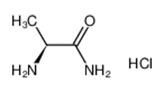 Picture of (2S)-2-aminopropanamide,hydrochloride