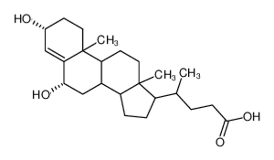 Imagem de 4-(3,6-DIHYDROXY-10,13-DIMETHYL-2,3,6,7,8,9,10,11,12,13,14,15,16,17-TETRADECAHYDRO-1H-CYCLOPENTA[A]PHENANTHREN-17-YL)PENTANOIC ACID