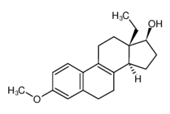 Picture of 13-Ethyl-3-methoxygona-1,3,5(10),8-tetraen-17beta-ol