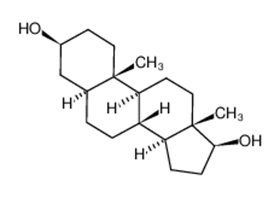 Picture of 5α-androstane-3β,17β-diol