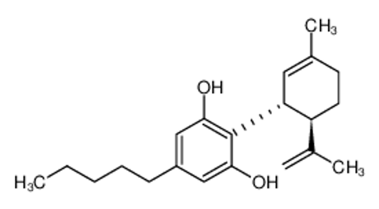 Imagem de (-)-Cannabidiol