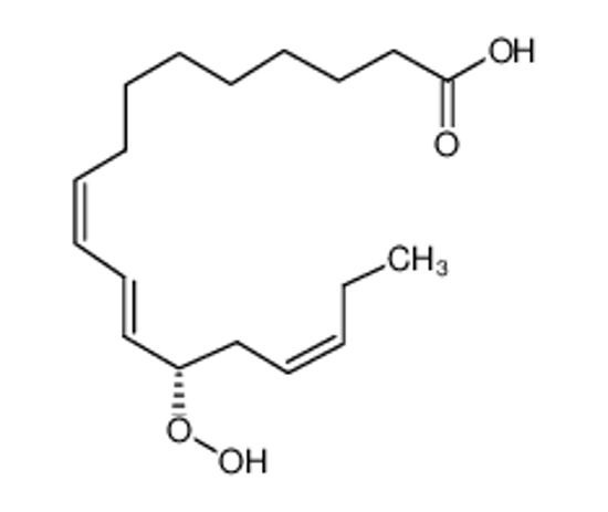Imagem de 13(S)-HYDROPEROXY-(9Z,11E,15Z)-OCTADECATRIENOIC ACID