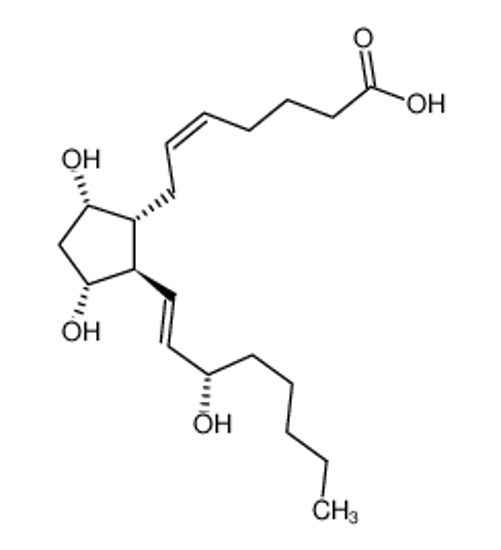 Picture of prostaglandin F2α