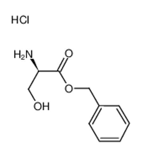 Picture of benzyl (2R)-2-amino-3-hydroxypropanoate,hydrochloride