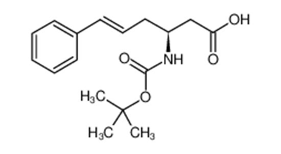Picture of Boc-(S)-3-amino-6-phenyl-5-hexenoic acid