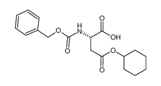 Picture of (2S)-4-cyclohexyloxy-4-oxo-2-(phenylmethoxycarbonylamino)butanoic acid
