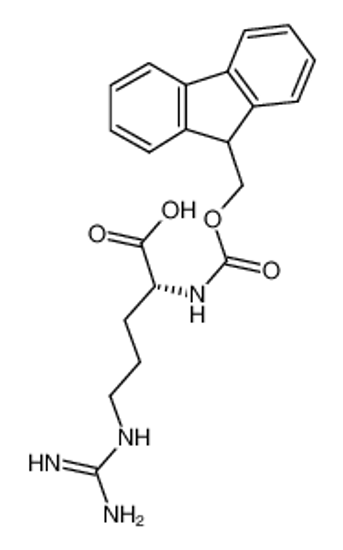 Picture of (2R)-5-(diaminomethylideneamino)-2-(9H-fluoren-9-ylmethoxycarbonylamino)pentanoic acid