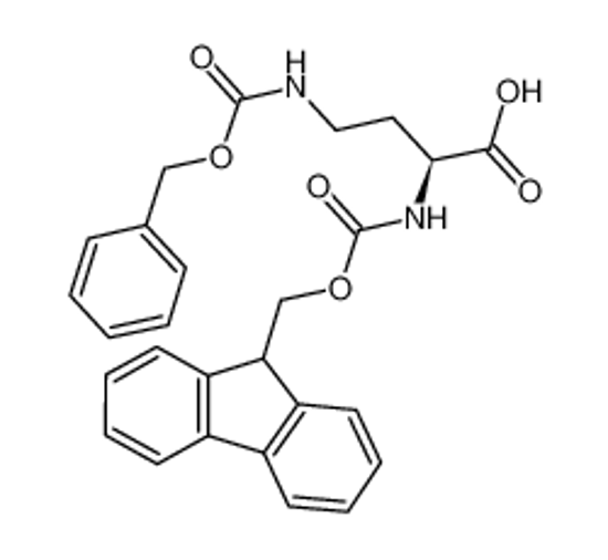 Изображение (2S)-2-(9H-fluoren-9-ylmethoxycarbonylamino)-4-(phenylmethoxymethylamino)butanoic acid
