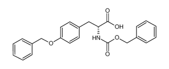 Picture of (2R)-2-(phenylmethoxycarbonylamino)-3-(4-phenylmethoxyphenyl)propanoic acid