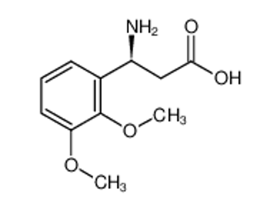 Picture of (3S)-3-amino-3-(2,3-dimethoxyphenyl)propanoic acid