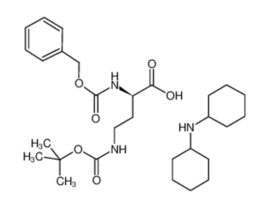 Picture of N-cyclohexylcyclohexanamine,(2R)-4-[(2-methylpropan-2-yl)oxycarbonylamino]-2-(phenylmethoxycarbonylamino)butanoic acid