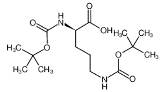Picture of 2,5-bis[(2-methylpropan-2-yl)oxycarbonylamino]pentanoic acid