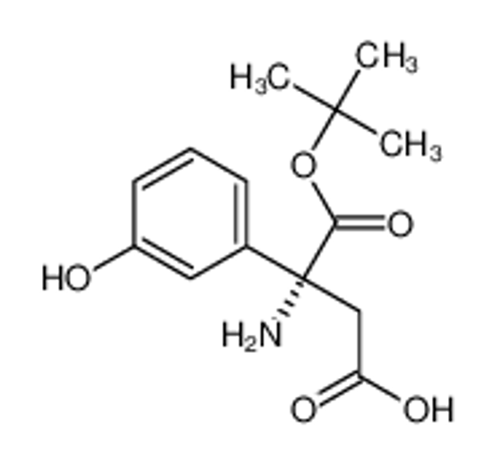 Picture of (3R)-3-(3-hydroxyphenyl)-3-[(2-methylpropan-2-yl)oxycarbonylamino]propanoic acid