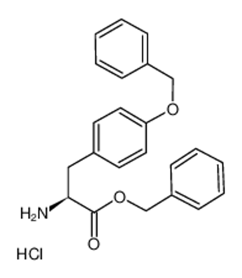 Picture of benzyl (2S)-2-amino-3-(4-phenylmethoxyphenyl)propanoate,hydrochloride