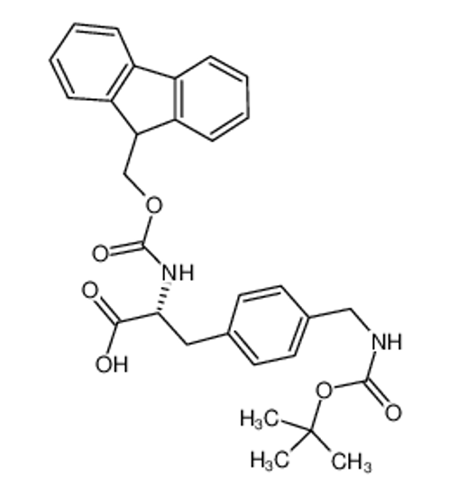Picture of Fmoc-4-(Boc-aminomethyl)-D-phenylalanine