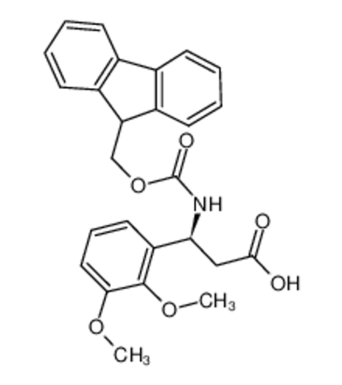 Picture of (3S)-3-(2,3-dimethoxyphenyl)-3-(9H-fluoren-9-ylmethoxycarbonylamino)propanoic acid