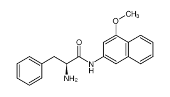 Изображение (2S)-2-amino-N-(4-methoxynaphthalen-2-yl)-3-phenylpropanamide