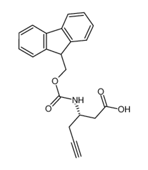 Picture of Fmoc-(S)-3-amino-5-hexynoic acid