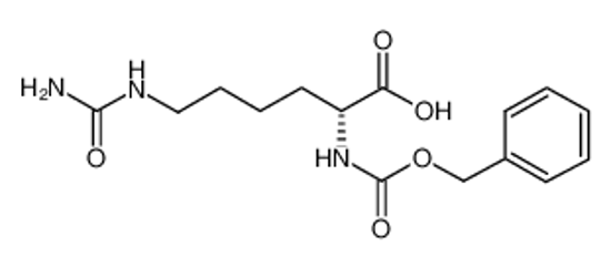 Picture of (2R)-6-(carbamoylamino)-2-(phenylmethoxycarbonylamino)hexanoic acid