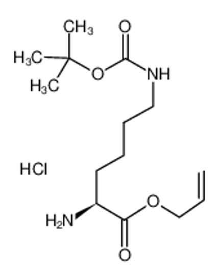 Picture of H-LYS(BOC)-ALLYL ESTER HCL
