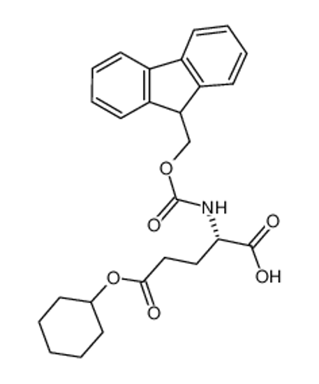 Picture of (2S)-5-cyclohexyloxy-2-(9H-fluoren-9-ylmethoxycarbonylamino)-5-oxopentanoic acid
