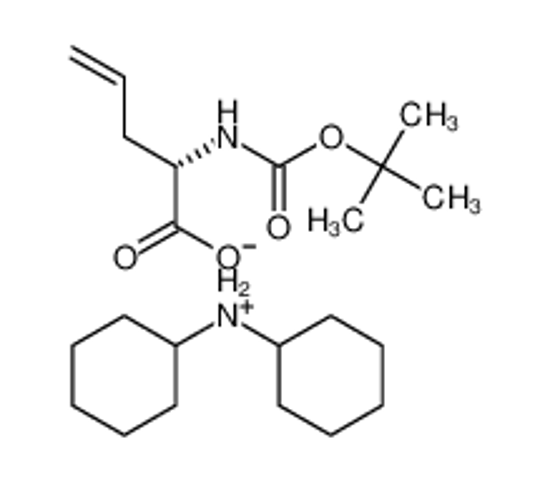 Picture of N-cyclohexylcyclohexanamine,(2R)-2-[(2-methylpropan-2-yl)oxycarbonylamino]pent-4-enoic acid