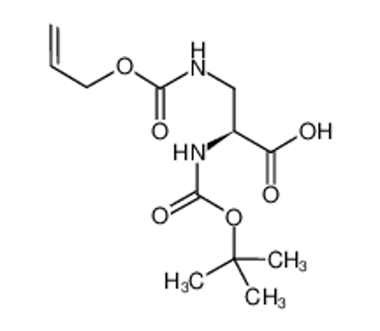 Picture of (S)-3-(((Allyloxy)carbonyl)amino)-2-((tert-butoxycarbonyl)amino)propanoic acid
