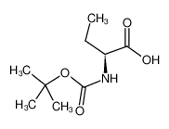 Picture of (2S)-2-[(2-methylpropan-2-yl)oxycarbonylamino]butanoic acid