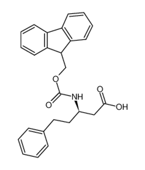 Picture of FMOC-(R)-3-AMINO-5-PHENYLPENTANOIC ACID