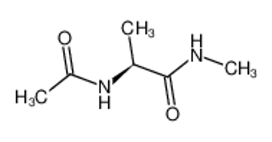 Picture of (2S)-2-acetamido-N-methylpropanamide