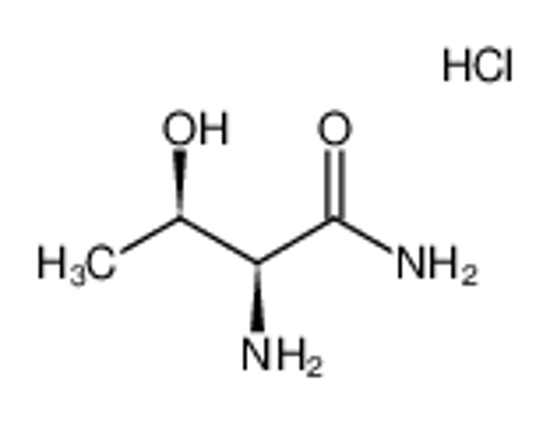 Picture of (2S,3R)-2-amino-3-hydroxybutanamide,hydrochloride