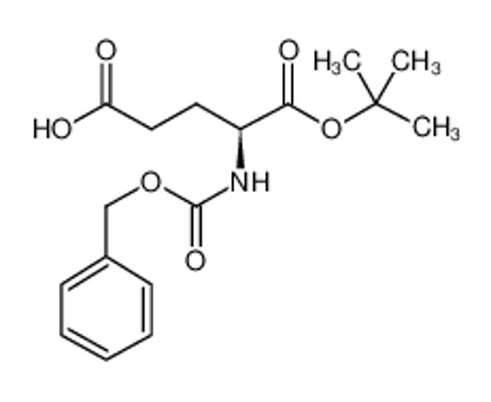 Picture of 5-[(2-methylpropan-2-yl)oxy]-5-oxo-4-(phenylmethoxycarbonylamino)pentanoic acid