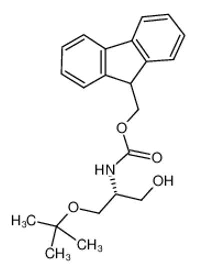 Imagem de 9H-fluoren-9-ylmethyl N-[(2R)-1-hydroxy-3-[(2-methylpropan-2-yl)oxy]propan-2-yl]carbamate