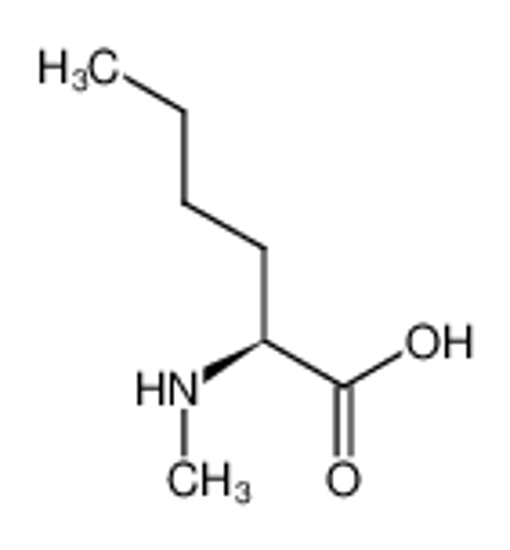 Picture of (2S)-2-(methylamino)hexanoic acid